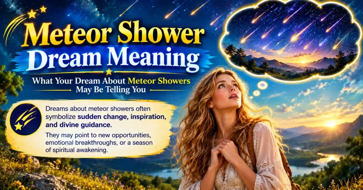 Meteor Shower Dream Meaning