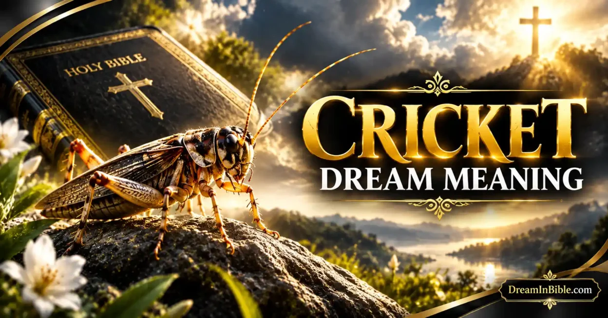 Cricket Dream Meaning