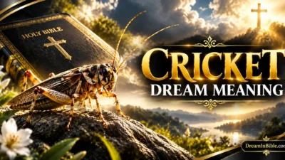 Cricket Dream Meaning