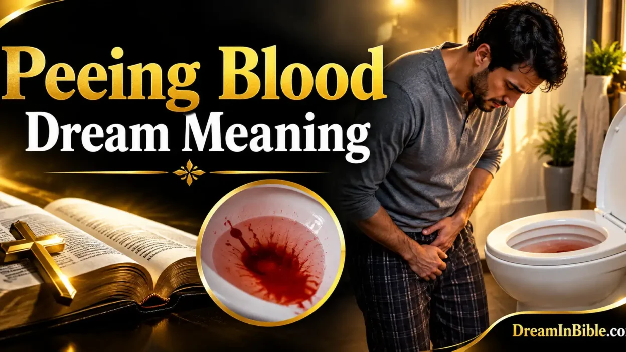 Peeing Blood Dream Meaning