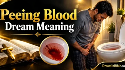 Peeing Blood Dream Meaning